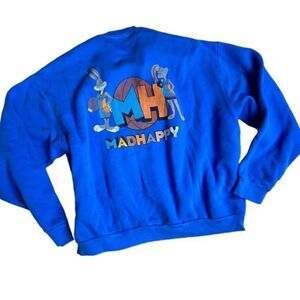 Madhappy Space Jam A New Legacy Bugs Bunny Pullover Sweatshirt Men's Size XL